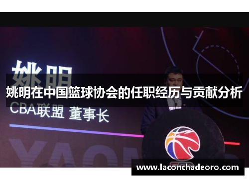姚明在中国篮球协会的任职经历与贡献分析
